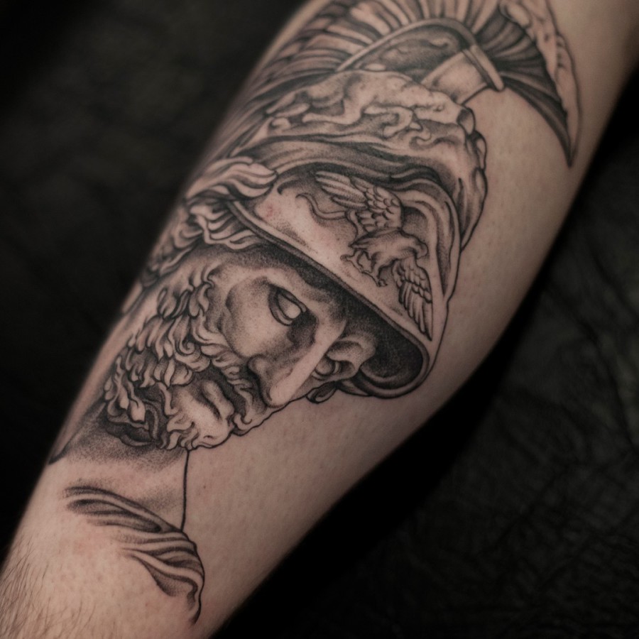 Tattoo Unterarm griech. Mythologie